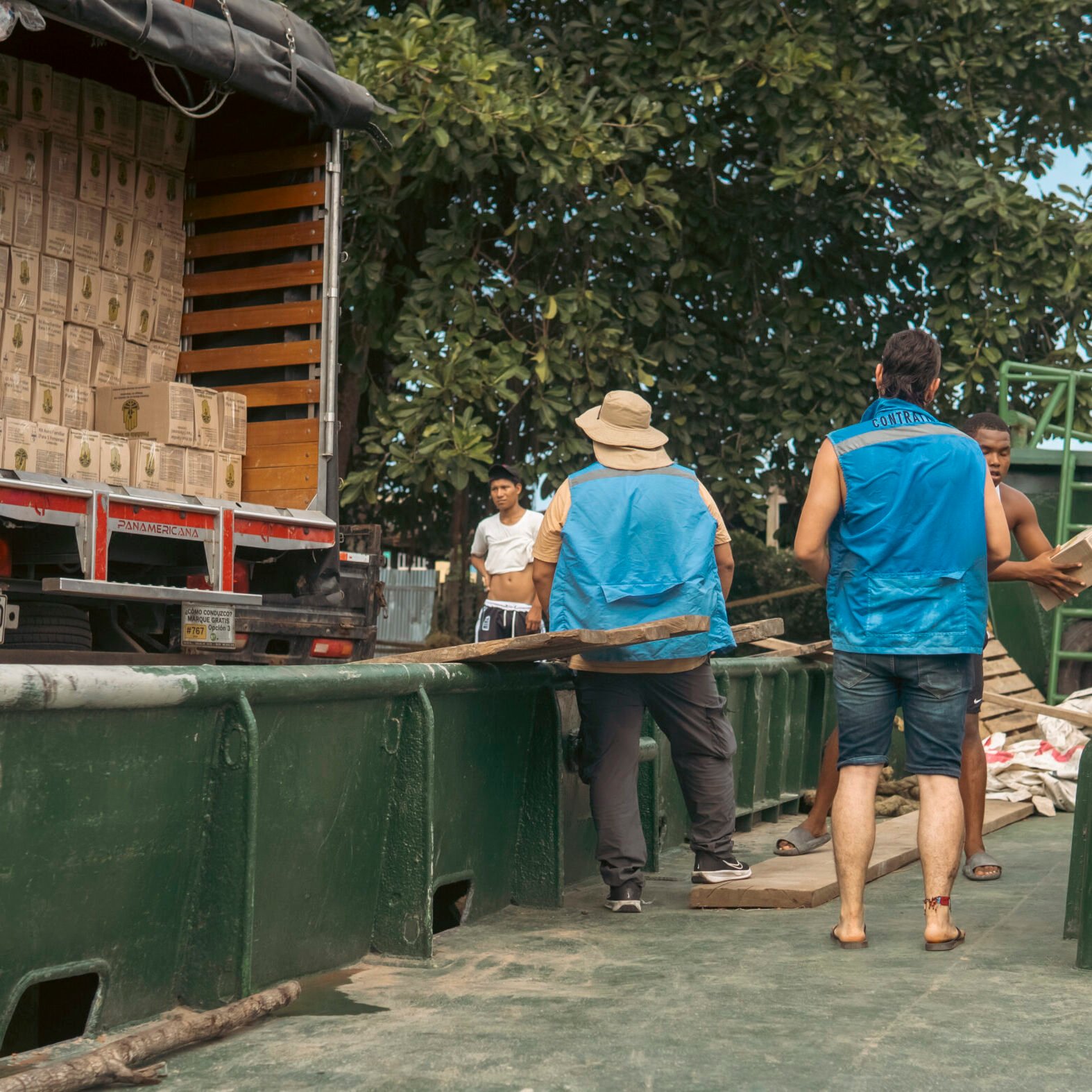 Acompañamiento de la carga transportada por el pacífico Colombiano, cliente PMA aliado UNGRD